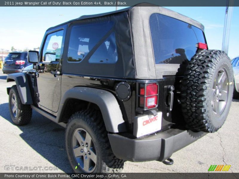 Black / Black 2011 Jeep Wrangler Call of Duty: Black Ops Edition 4x4
