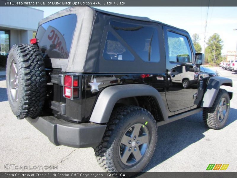 Black / Black 2011 Jeep Wrangler Call of Duty: Black Ops Edition 4x4