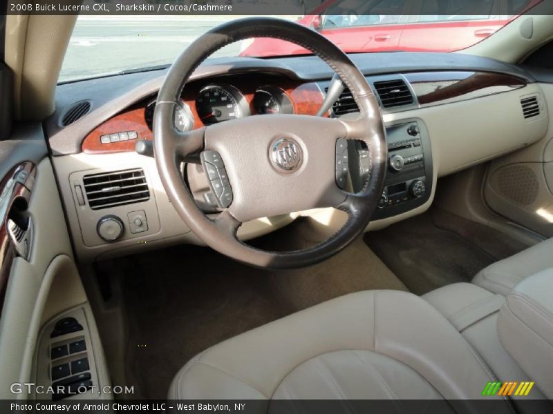 Sharkskin / Cocoa/Cashmere 2008 Buick Lucerne CXL