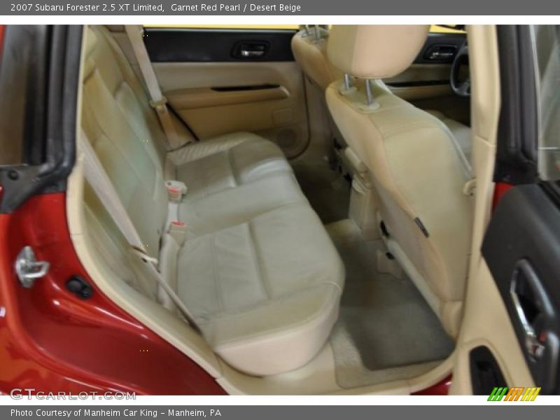 Garnet Red Pearl / Desert Beige 2007 Subaru Forester 2.5 XT Limited