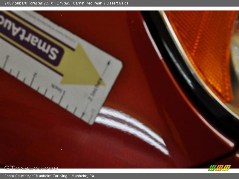 Garnet Red Pearl / Desert Beige 2007 Subaru Forester 2.5 XT Limited