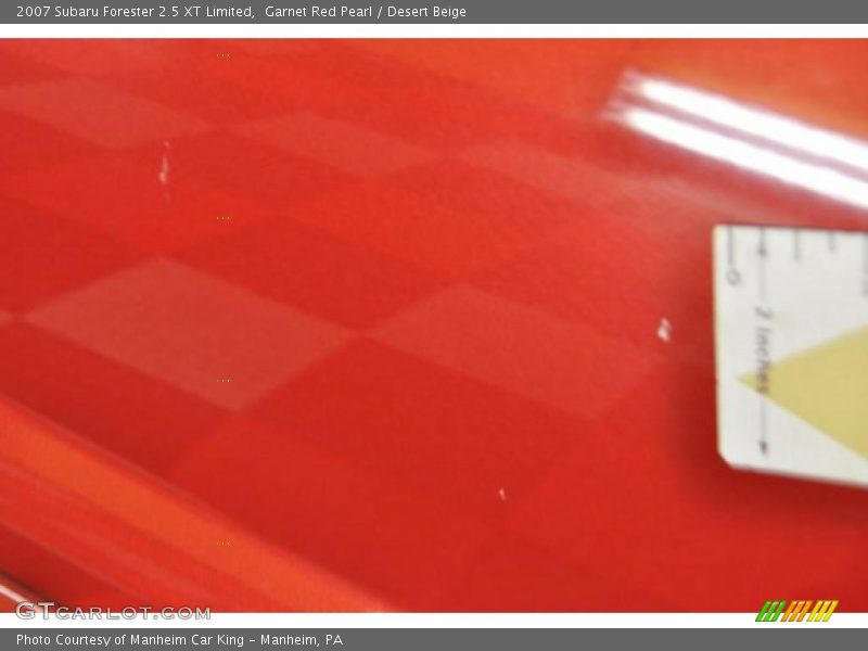 Garnet Red Pearl / Desert Beige 2007 Subaru Forester 2.5 XT Limited