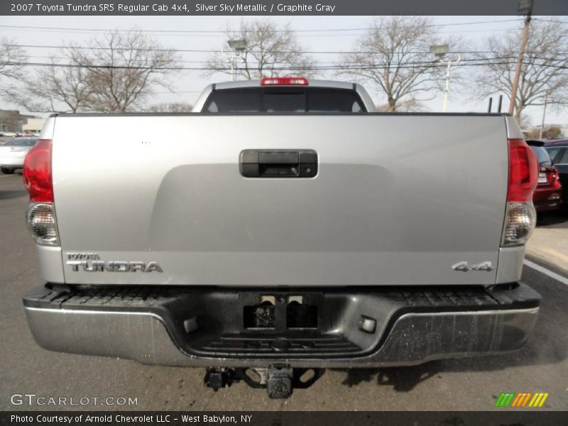 Silver Sky Metallic / Graphite Gray 2007 Toyota Tundra SR5 Regular Cab 4x4