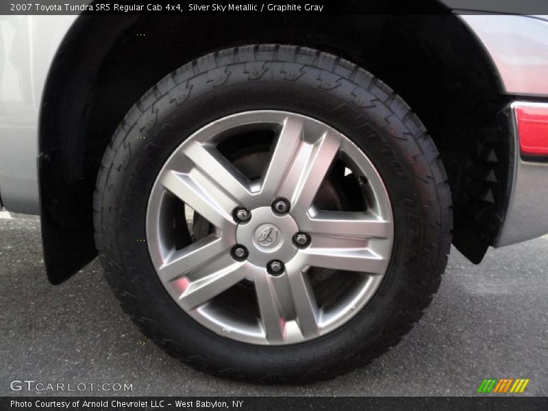 Silver Sky Metallic / Graphite Gray 2007 Toyota Tundra SR5 Regular Cab 4x4