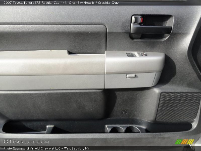 Silver Sky Metallic / Graphite Gray 2007 Toyota Tundra SR5 Regular Cab 4x4