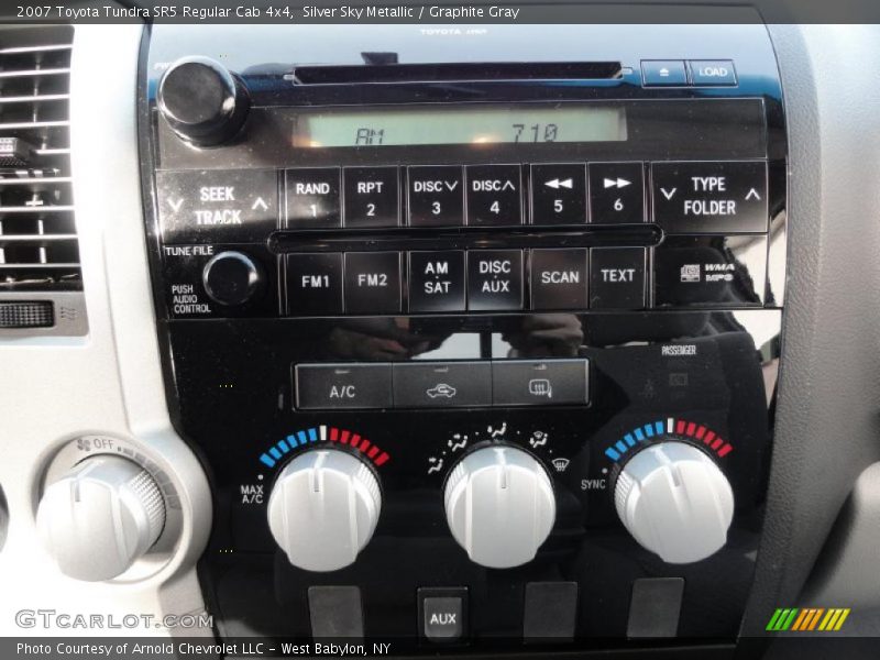 Silver Sky Metallic / Graphite Gray 2007 Toyota Tundra SR5 Regular Cab 4x4
