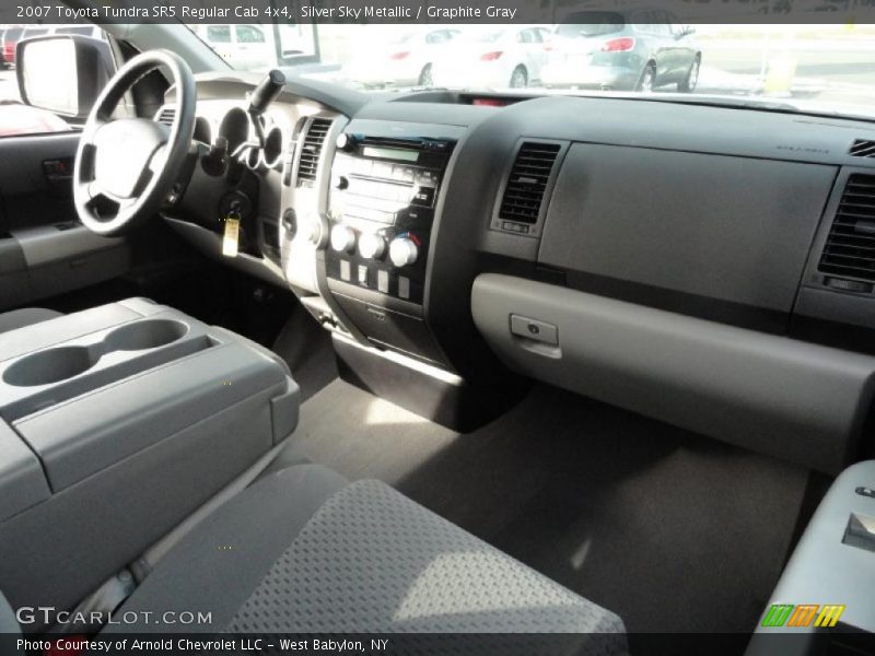 Silver Sky Metallic / Graphite Gray 2007 Toyota Tundra SR5 Regular Cab 4x4