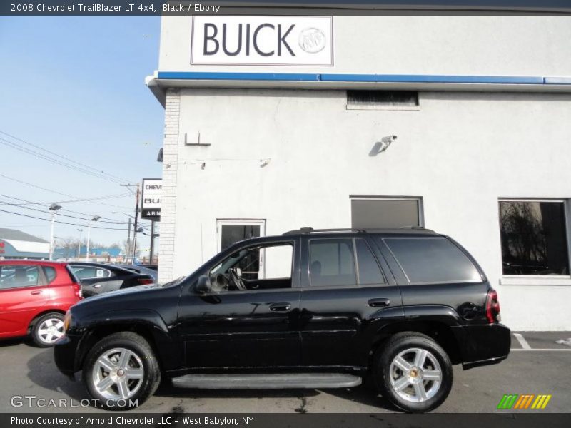 Black / Ebony 2008 Chevrolet TrailBlazer LT 4x4
