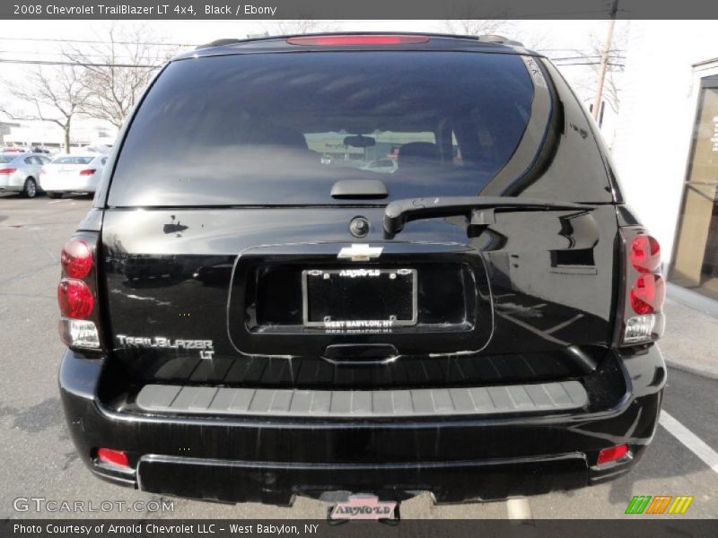 Black / Ebony 2008 Chevrolet TrailBlazer LT 4x4