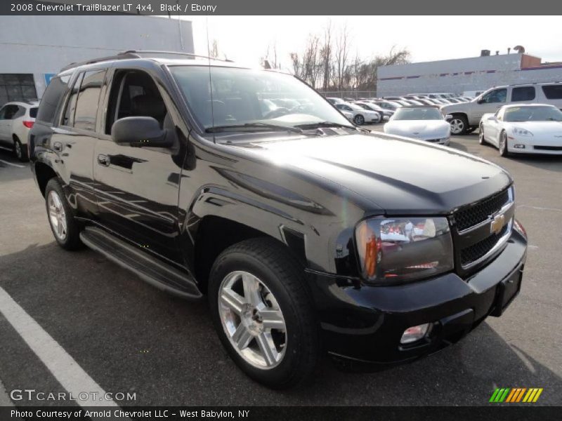 Black / Ebony 2008 Chevrolet TrailBlazer LT 4x4