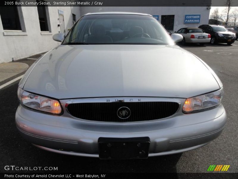 Sterling Silver Metallic / Gray 2005 Buick Century Sedan