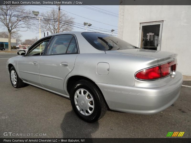 Sterling Silver Metallic / Gray 2005 Buick Century Sedan