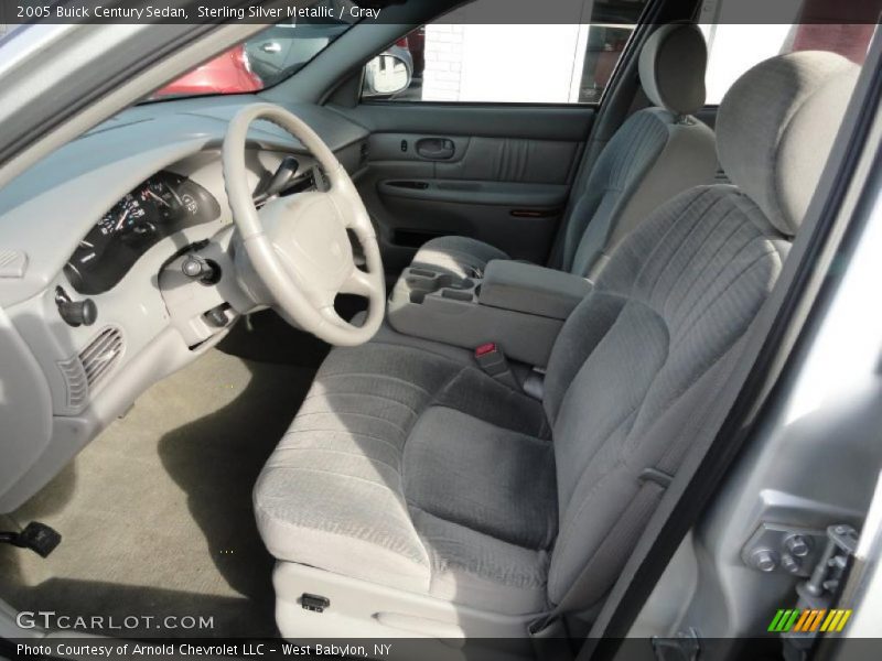 Sterling Silver Metallic / Gray 2005 Buick Century Sedan