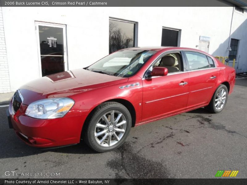 Crimson Red Pearl / Cashmere 2006 Buick Lucerne CXS