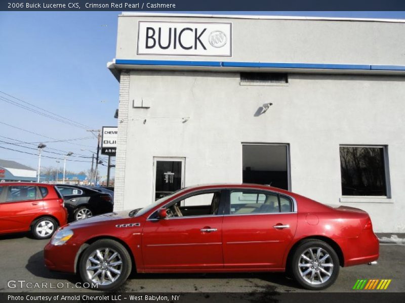 Crimson Red Pearl / Cashmere 2006 Buick Lucerne CXS