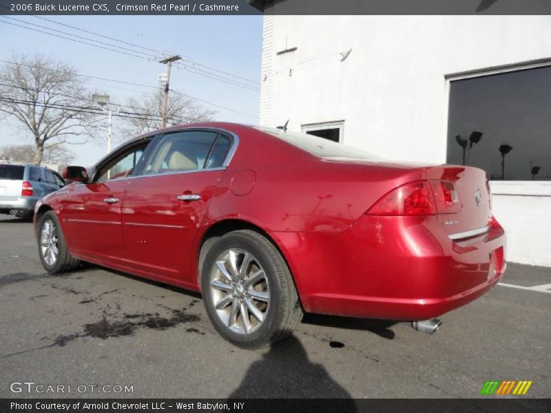 Crimson Red Pearl / Cashmere 2006 Buick Lucerne CXS