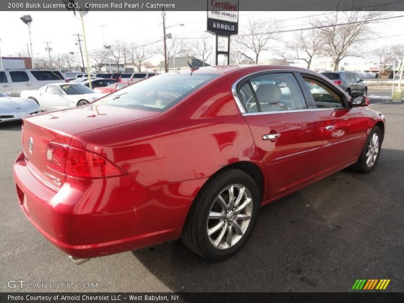 Crimson Red Pearl / Cashmere 2006 Buick Lucerne CXS