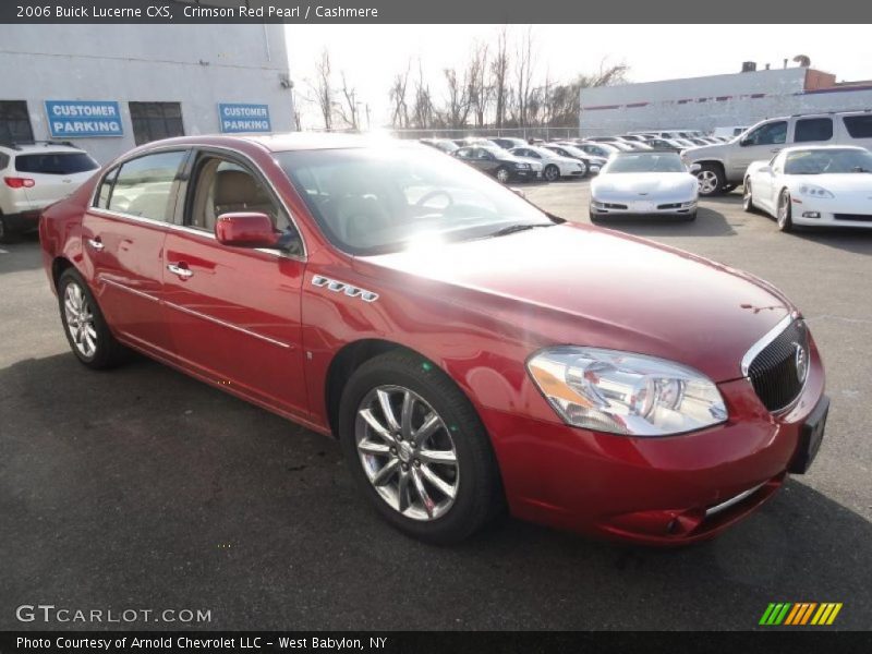 Crimson Red Pearl / Cashmere 2006 Buick Lucerne CXS