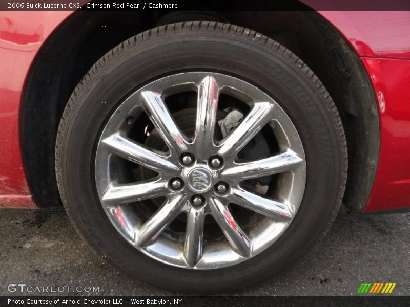 Crimson Red Pearl / Cashmere 2006 Buick Lucerne CXS