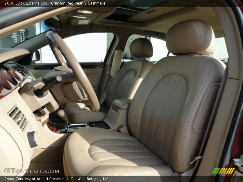 Crimson Red Pearl / Cashmere 2006 Buick Lucerne CXS