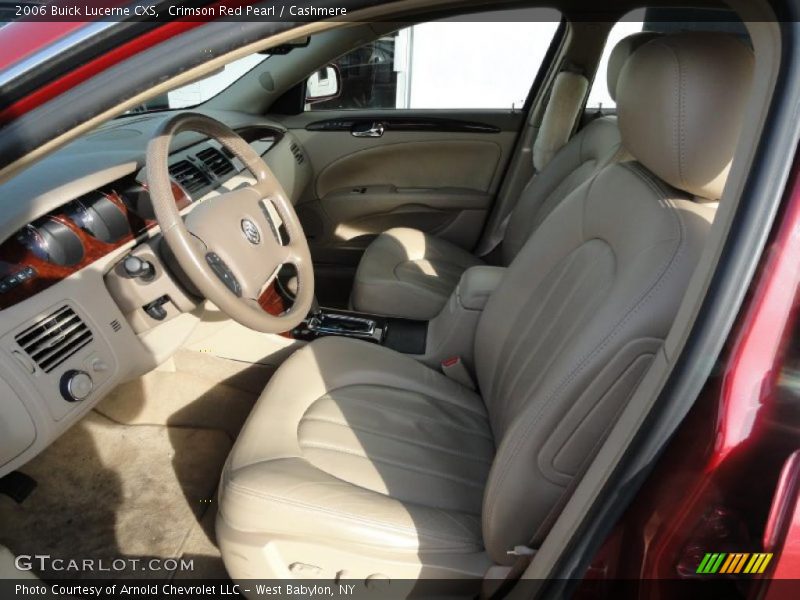 Crimson Red Pearl / Cashmere 2006 Buick Lucerne CXS
