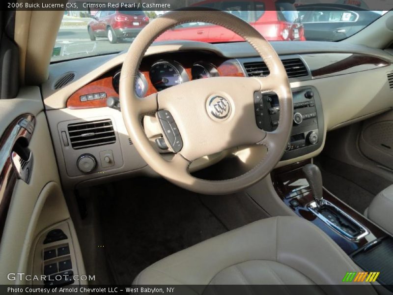 Crimson Red Pearl / Cashmere 2006 Buick Lucerne CXS