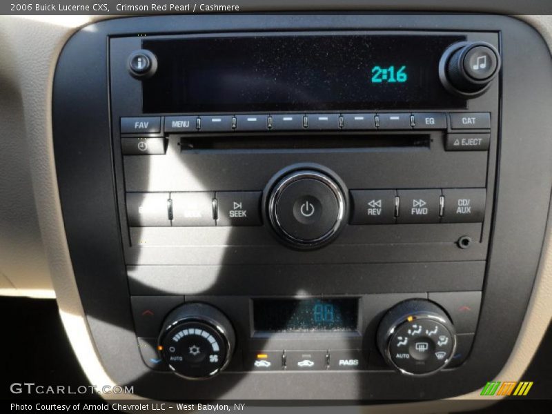 Crimson Red Pearl / Cashmere 2006 Buick Lucerne CXS