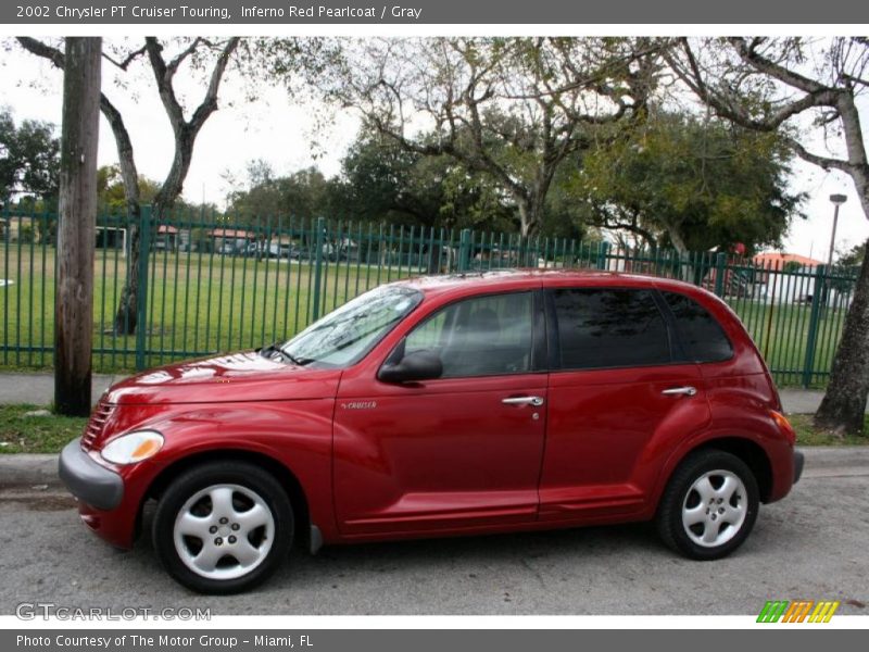 Inferno Red Pearlcoat / Gray 2002 Chrysler PT Cruiser Touring