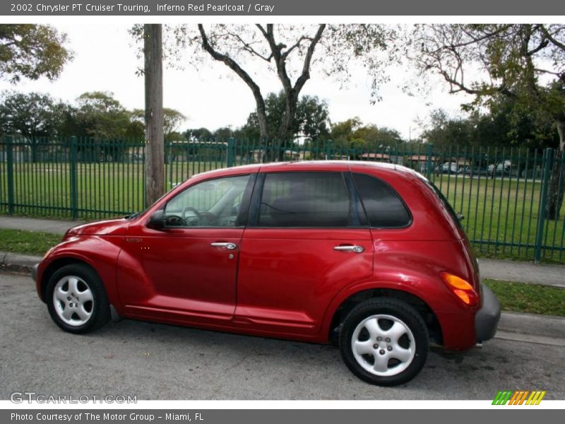 Inferno Red Pearlcoat / Gray 2002 Chrysler PT Cruiser Touring