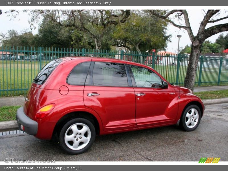 Inferno Red Pearlcoat / Gray 2002 Chrysler PT Cruiser Touring