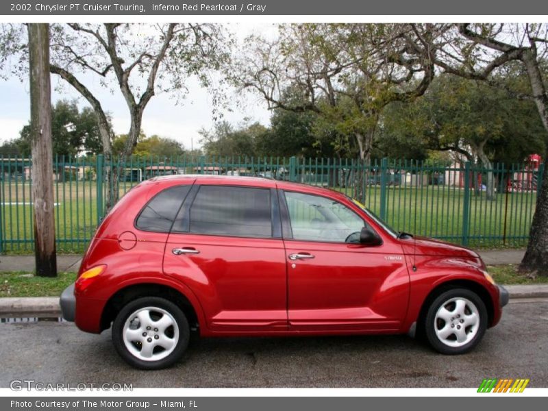 Inferno Red Pearlcoat / Gray 2002 Chrysler PT Cruiser Touring