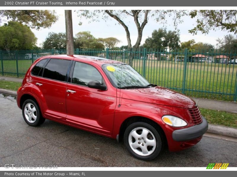 Inferno Red Pearlcoat / Gray 2002 Chrysler PT Cruiser Touring