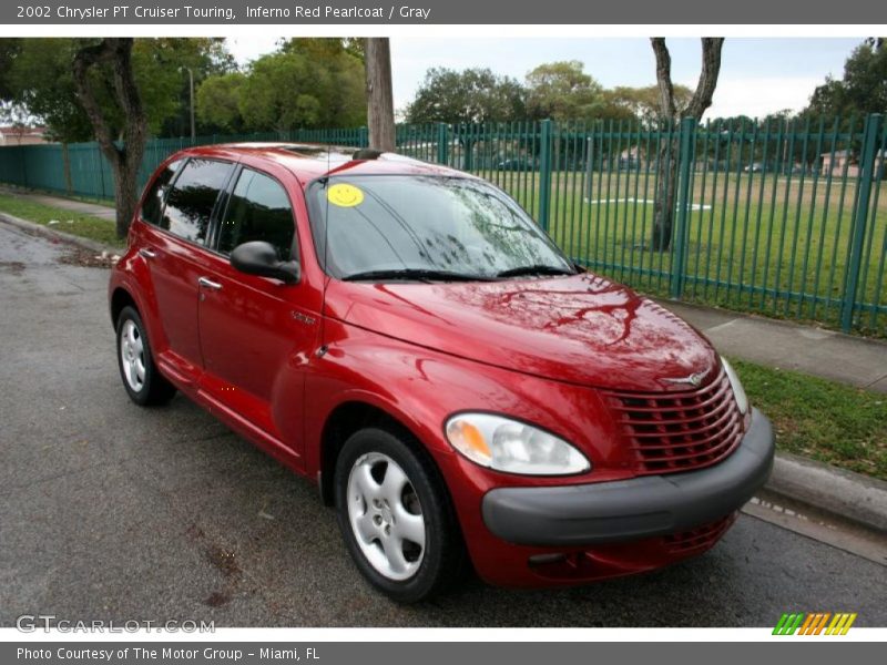 Inferno Red Pearlcoat / Gray 2002 Chrysler PT Cruiser Touring