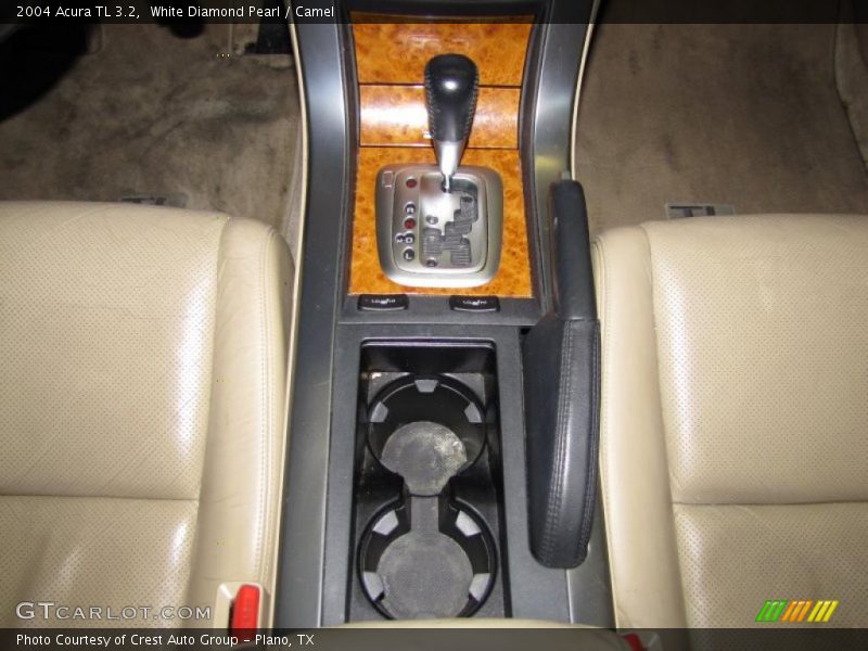 White Diamond Pearl / Camel 2004 Acura TL 3.2