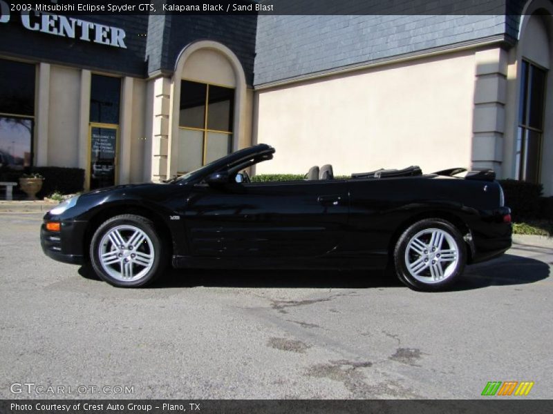  2003 Eclipse Spyder GTS Kalapana Black