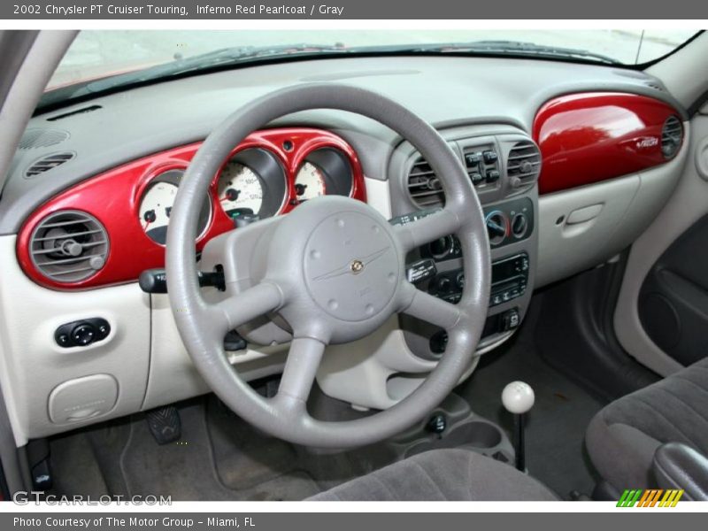 Gray Interior - 2002 PT Cruiser Touring 