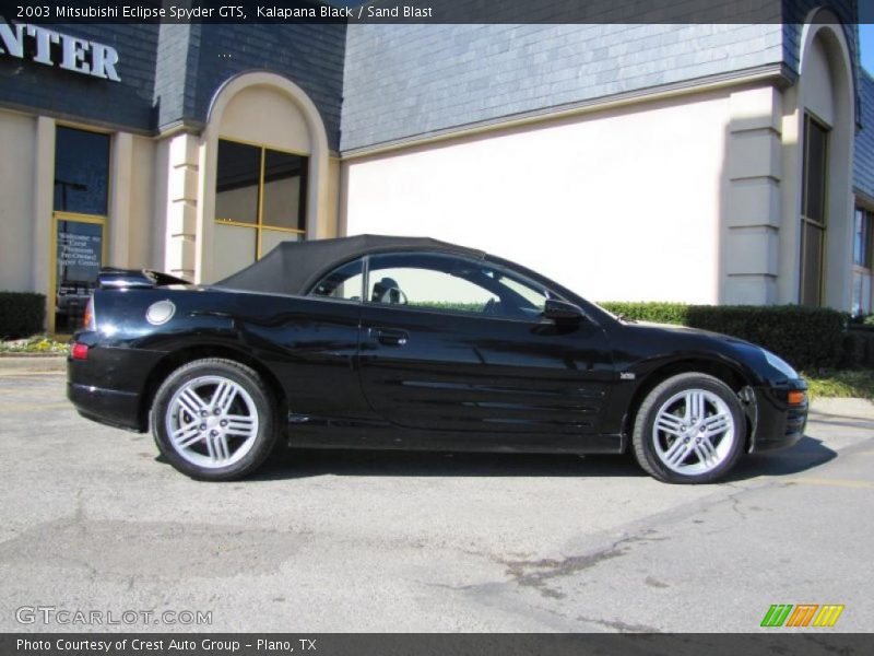  2003 Eclipse Spyder GTS Kalapana Black