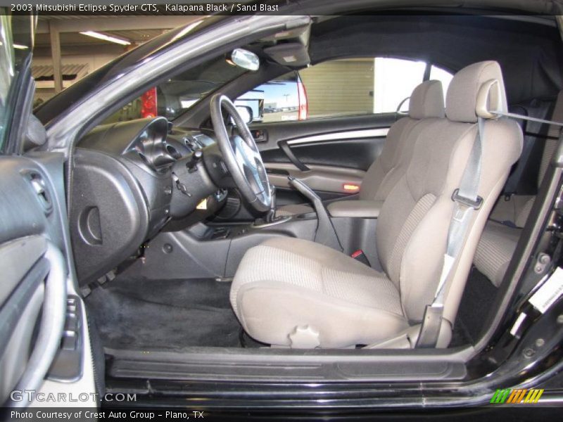  2003 Eclipse Spyder GTS Sand Blast Interior