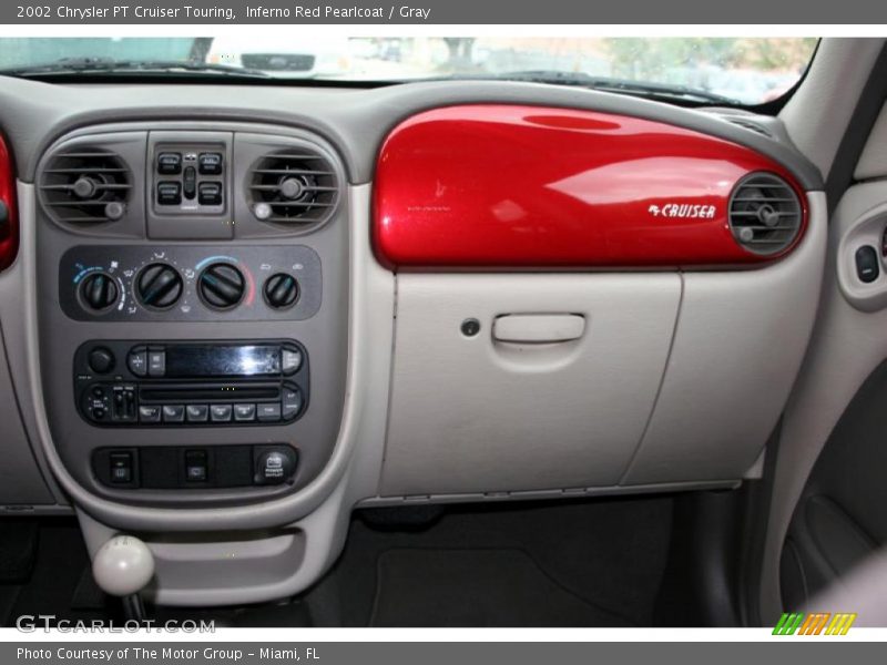 Inferno Red Pearlcoat / Gray 2002 Chrysler PT Cruiser Touring