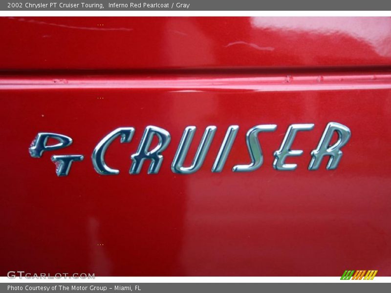Inferno Red Pearlcoat / Gray 2002 Chrysler PT Cruiser Touring