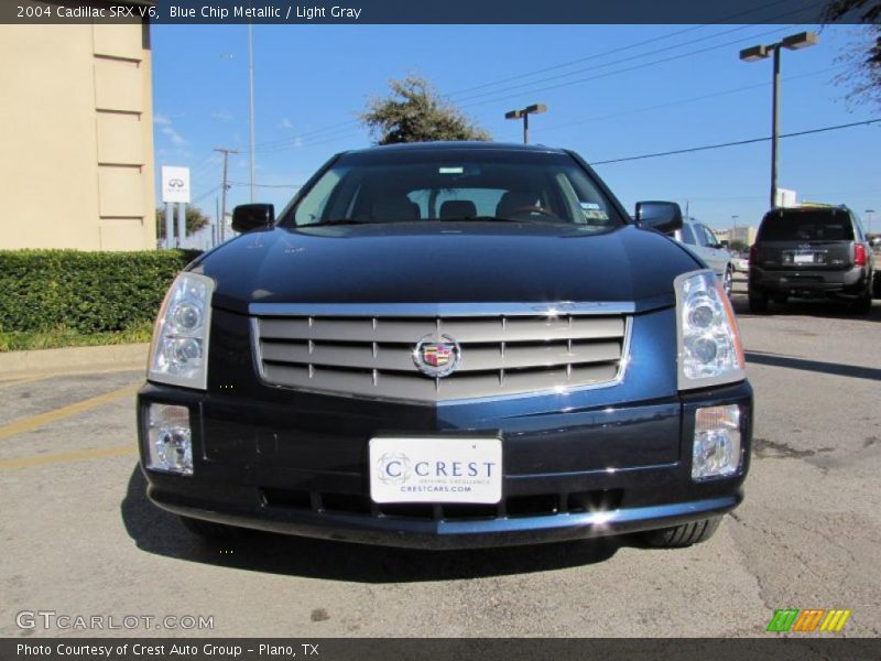 Blue Chip Metallic / Light Gray 2004 Cadillac SRX V6