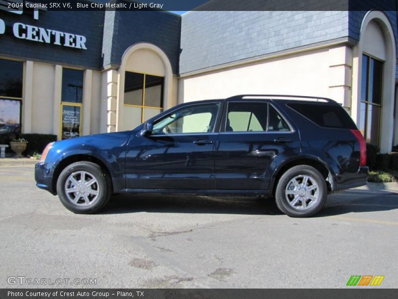 Blue Chip Metallic / Light Gray 2004 Cadillac SRX V6