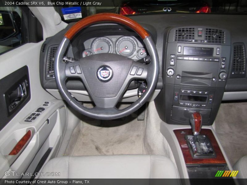 Blue Chip Metallic / Light Gray 2004 Cadillac SRX V6