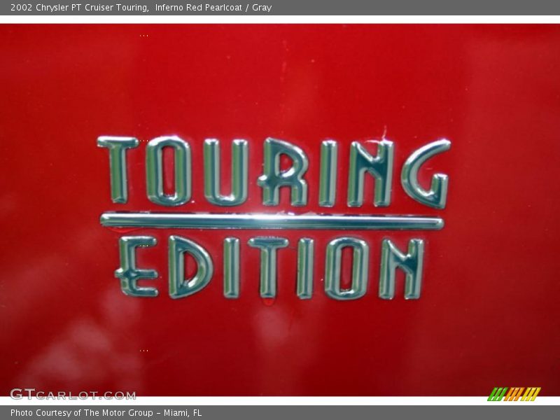 Inferno Red Pearlcoat / Gray 2002 Chrysler PT Cruiser Touring