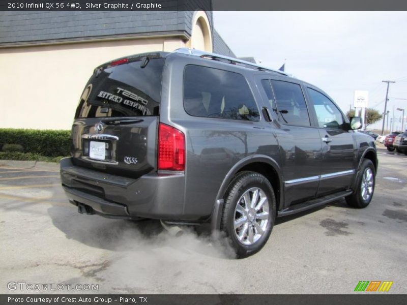 Silver Graphite / Graphite 2010 Infiniti QX 56 4WD