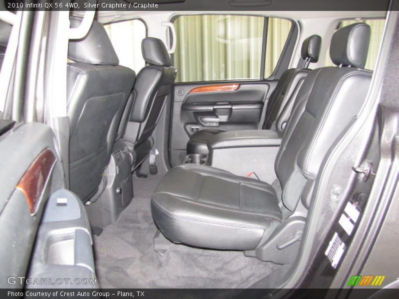 Silver Graphite / Graphite 2010 Infiniti QX 56 4WD