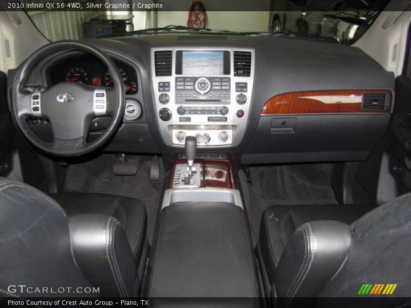 Dashboard of 2010 QX 56 4WD
