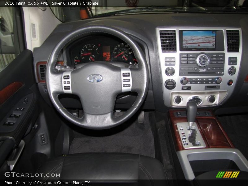 Dashboard of 2010 QX 56 4WD
