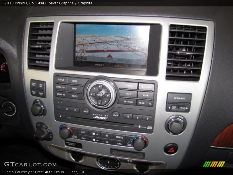 Navigation of 2010 QX 56 4WD