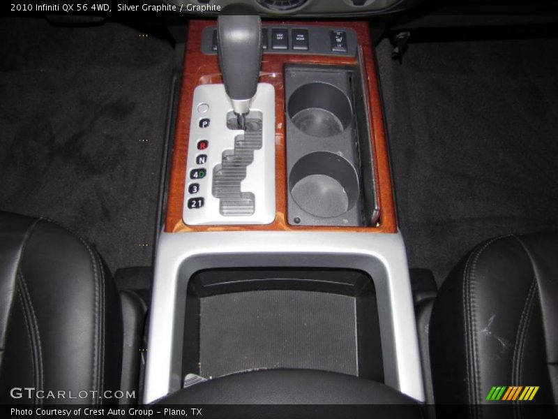  2010 QX 56 4WD 5 Speed Automatic Shifter